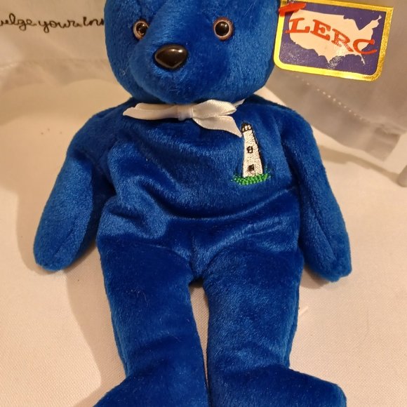 LERC 1999 The Coastal Cubs Collection Lighthouse Teddy Bears Henri & Coki - Picture 11 of 11